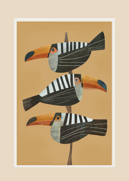 Tropic Trio - Poster / Art Print