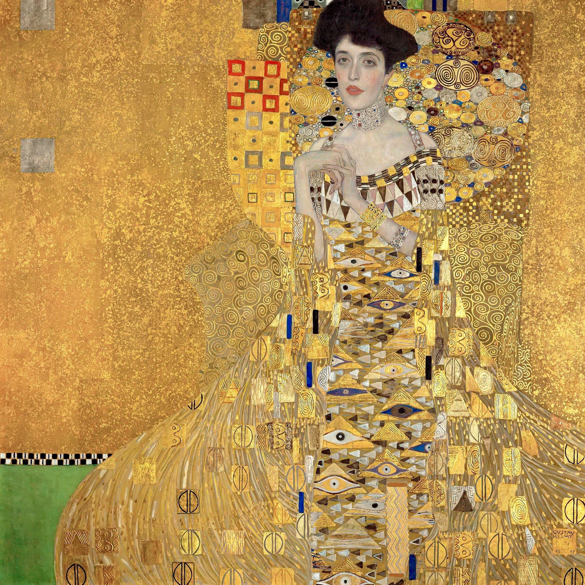 Portrait of Adele Bloch Bauer I (1907) - Poster / Art Print