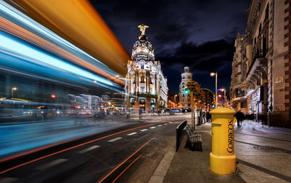 Madrid City Lights III - Poster / Art Print