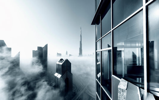 Foggy City - Poster / Art Print