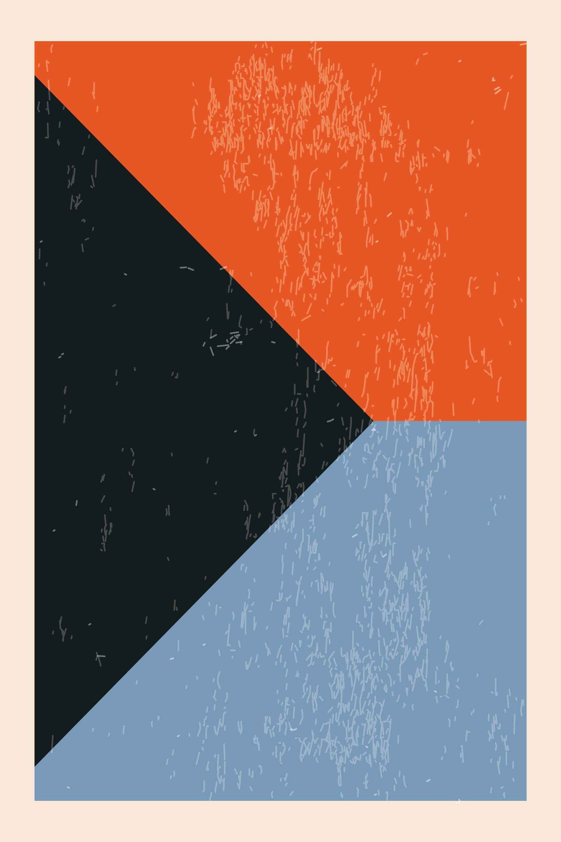 Minimal Abstract Shapes Series #11 - Poster / Art Print