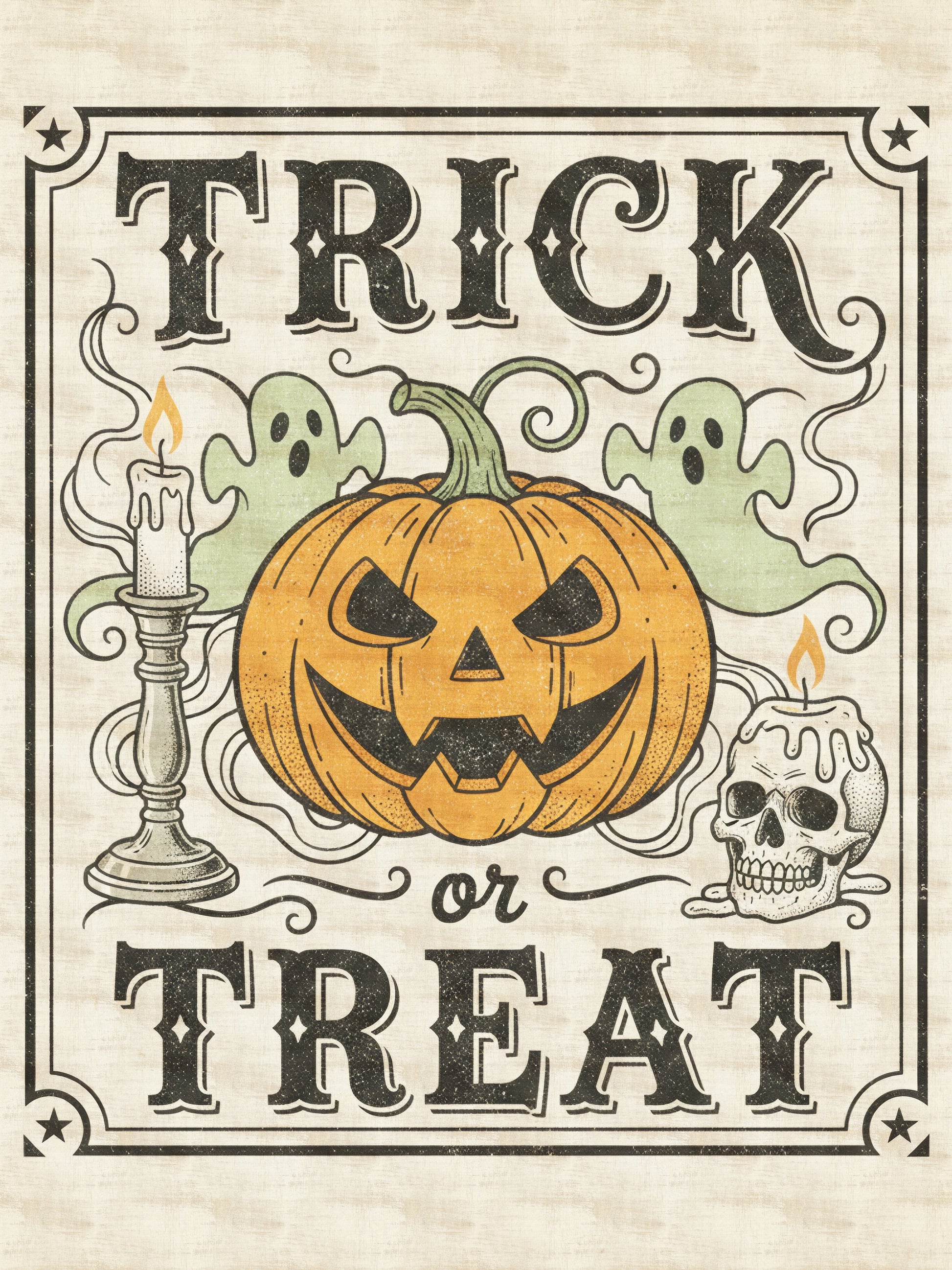 Trick or Treat - Poster / Art Print