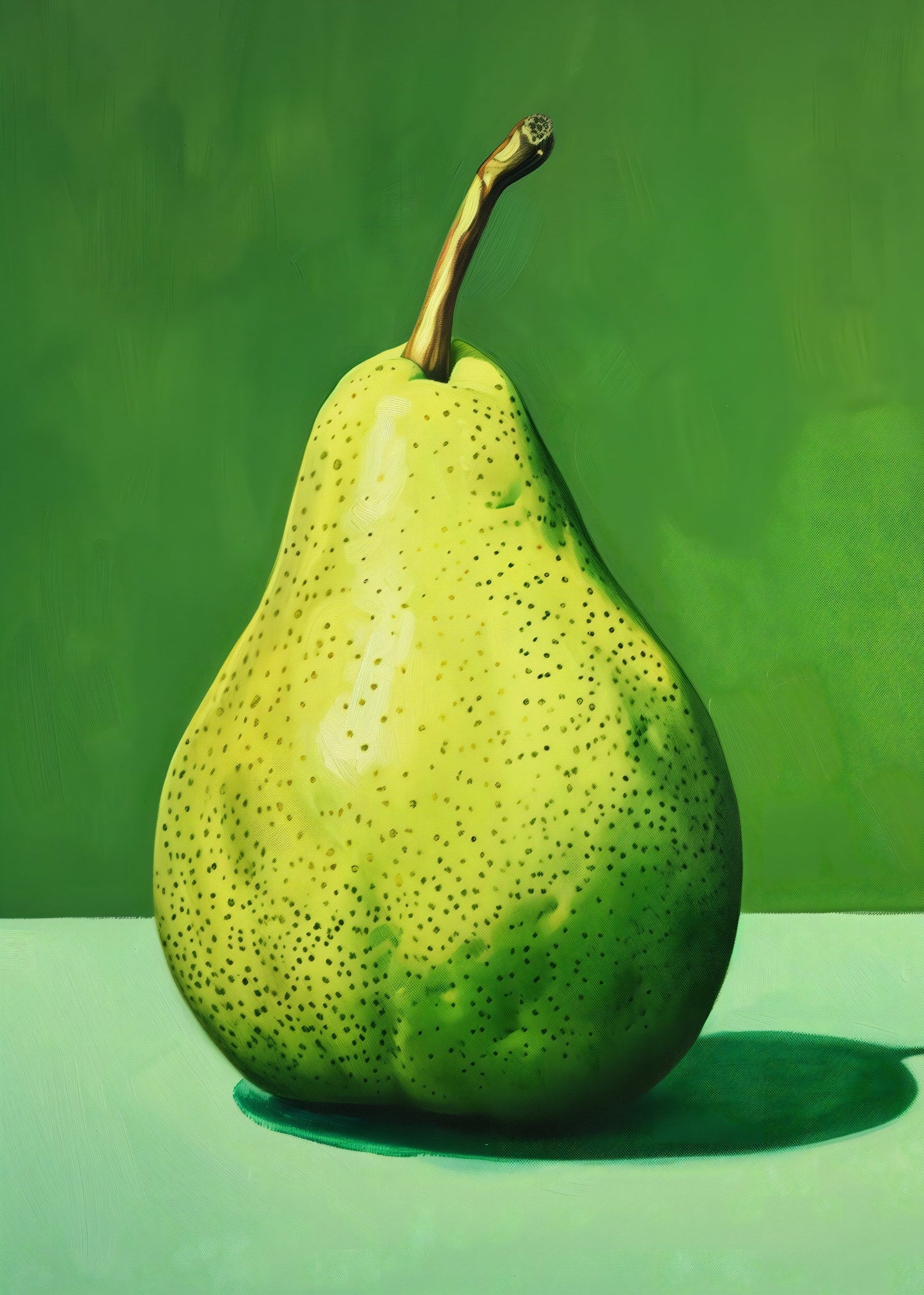 Green Pear - Poster / Art Print