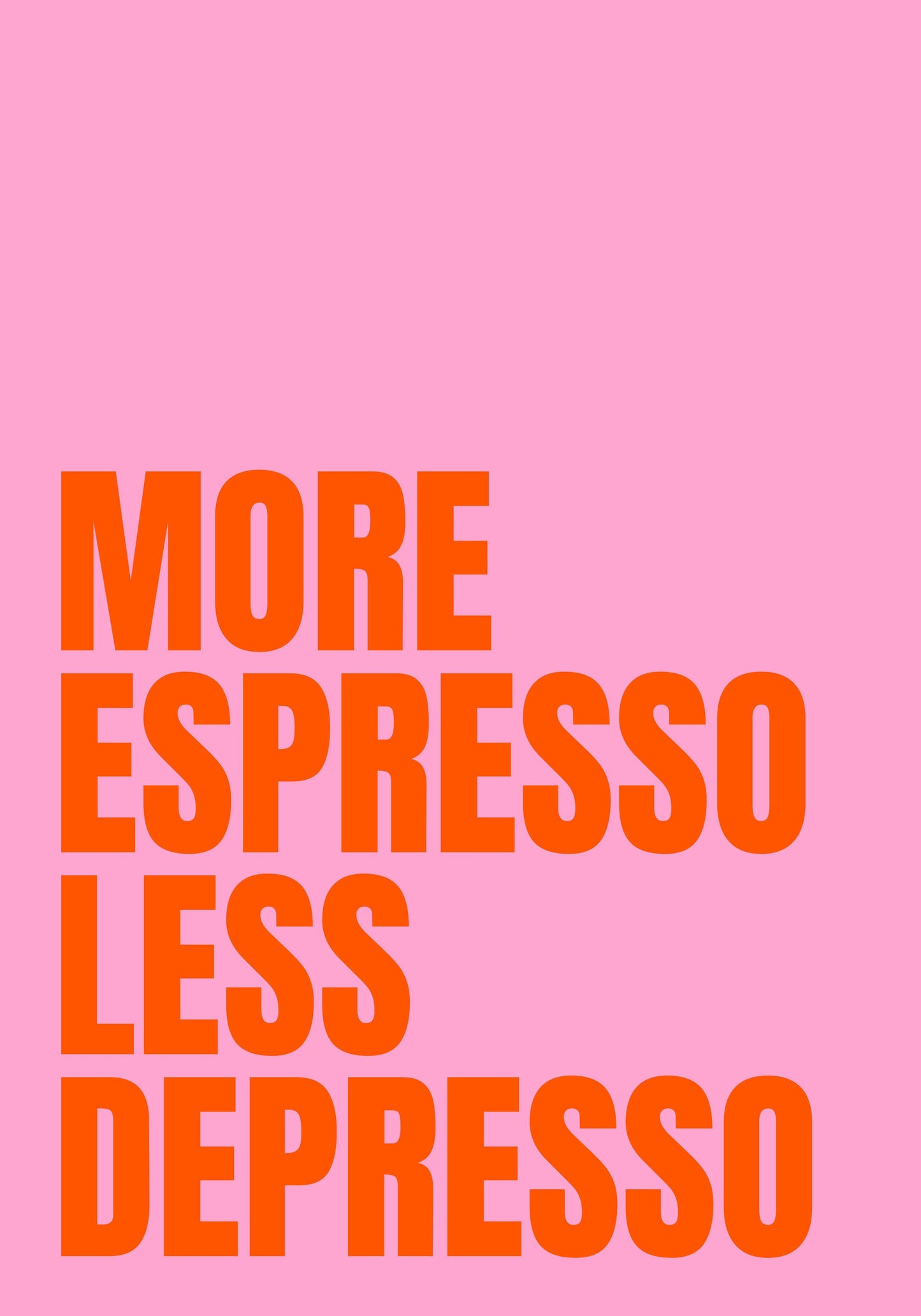 More Espresso - Poster / Art Print