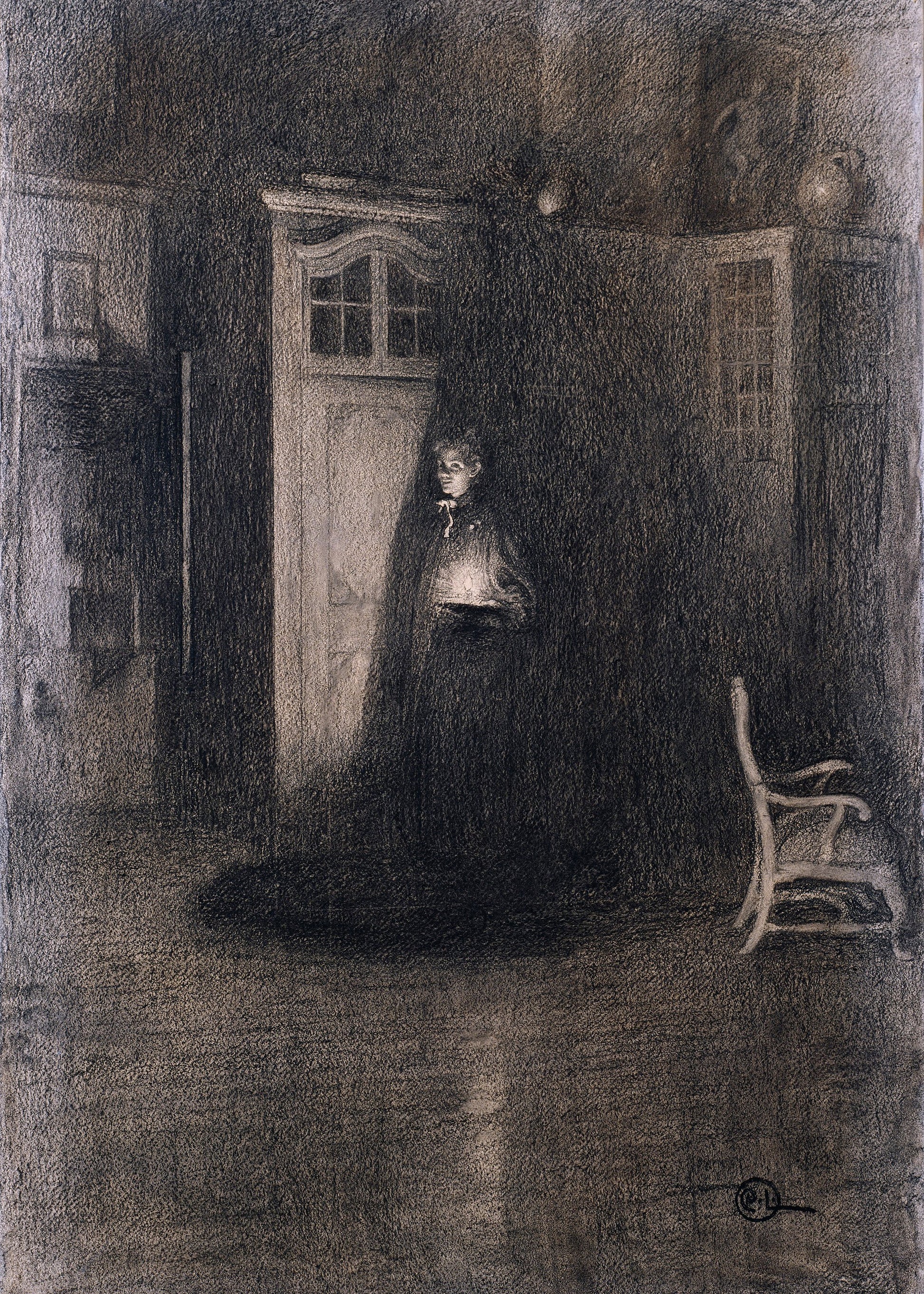 Good Night (1894) - Poster / Art Print