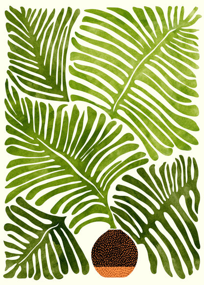 Summer Fern - Poster / Art Print