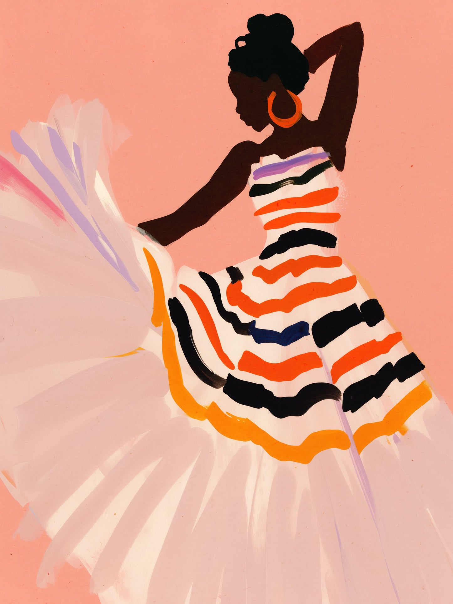 Dancing Amita No 2 - Poster / Art Print