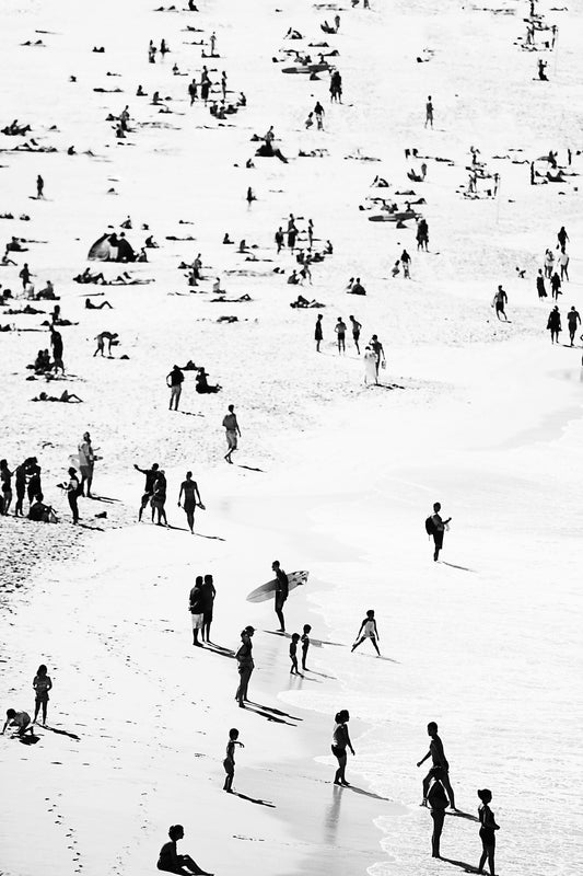 Beach Silhouettes - Poster / Art Print