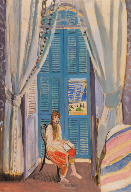 Henri Matisse's the Venetian Blinds (les Persiennes) (1919) - Poster / Art Print