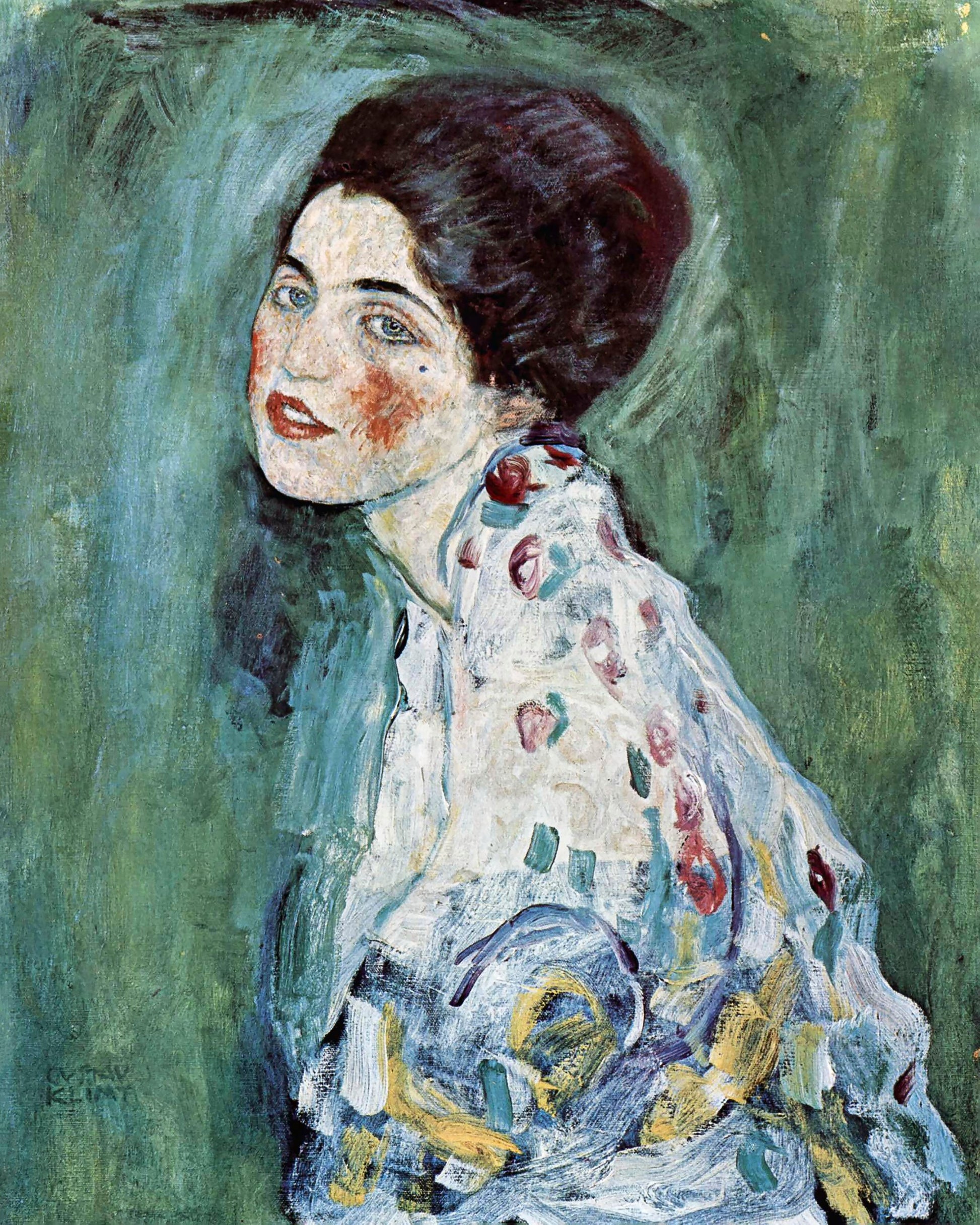 Porträt Einer Dame (1916–1917) - Poster / Art Print