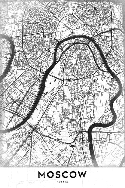 Moscow - Poster / Art Print