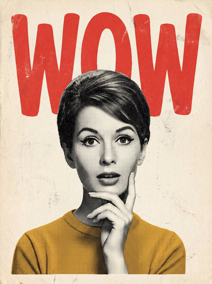 Wow - Poster / Art Print