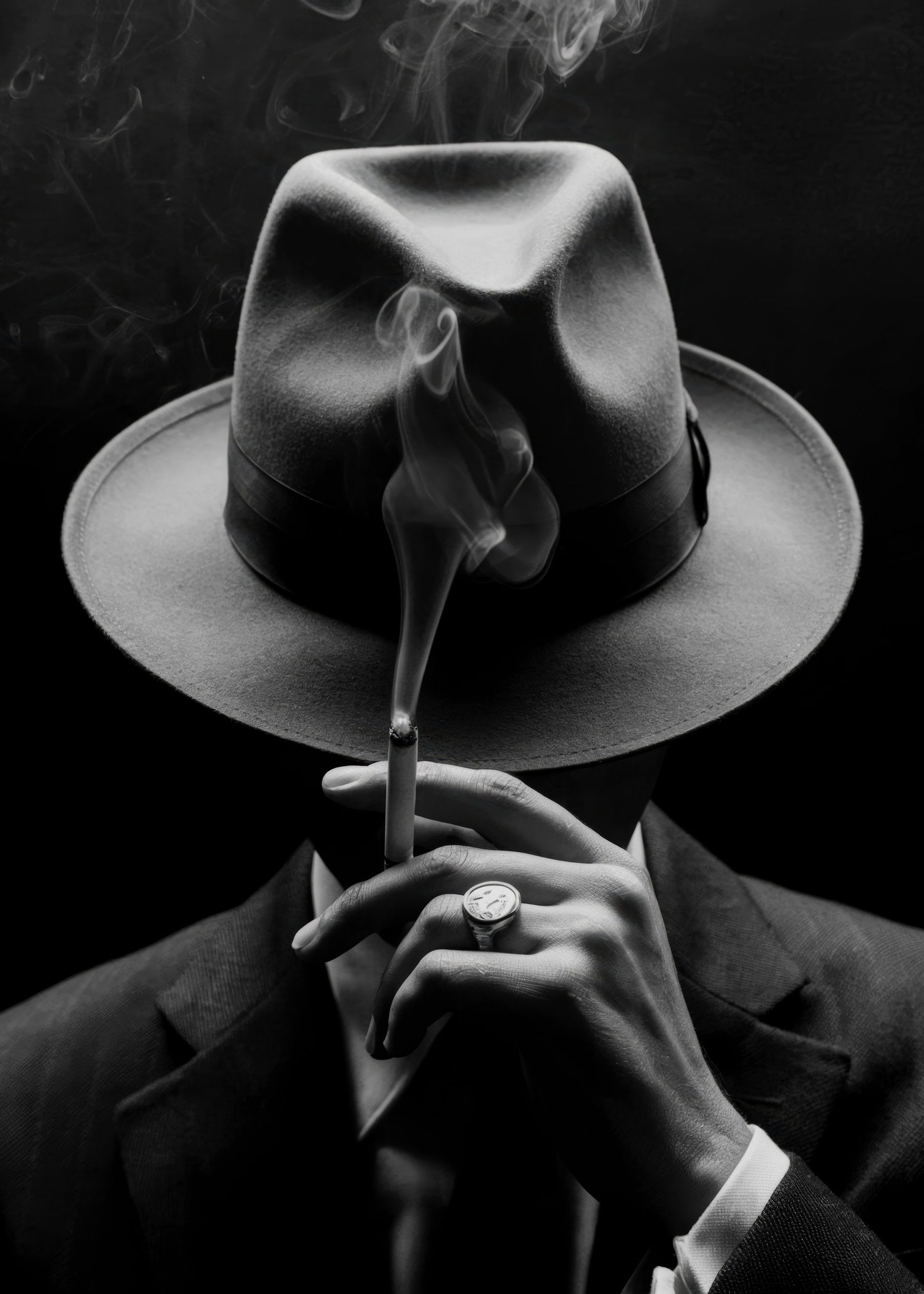 The Smoker - Poster / Art Print