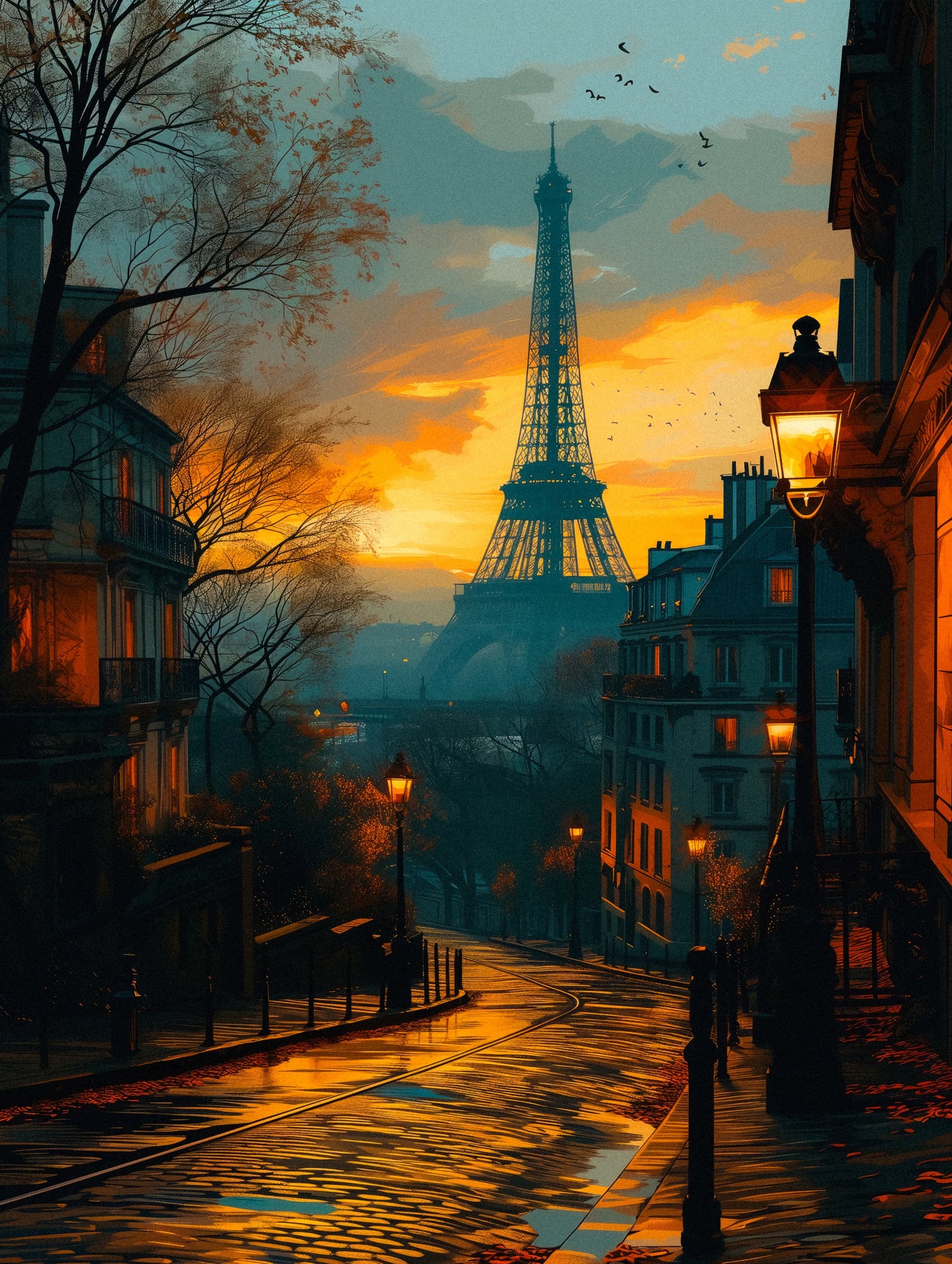 Welcome to Paris - Poster / Art Print