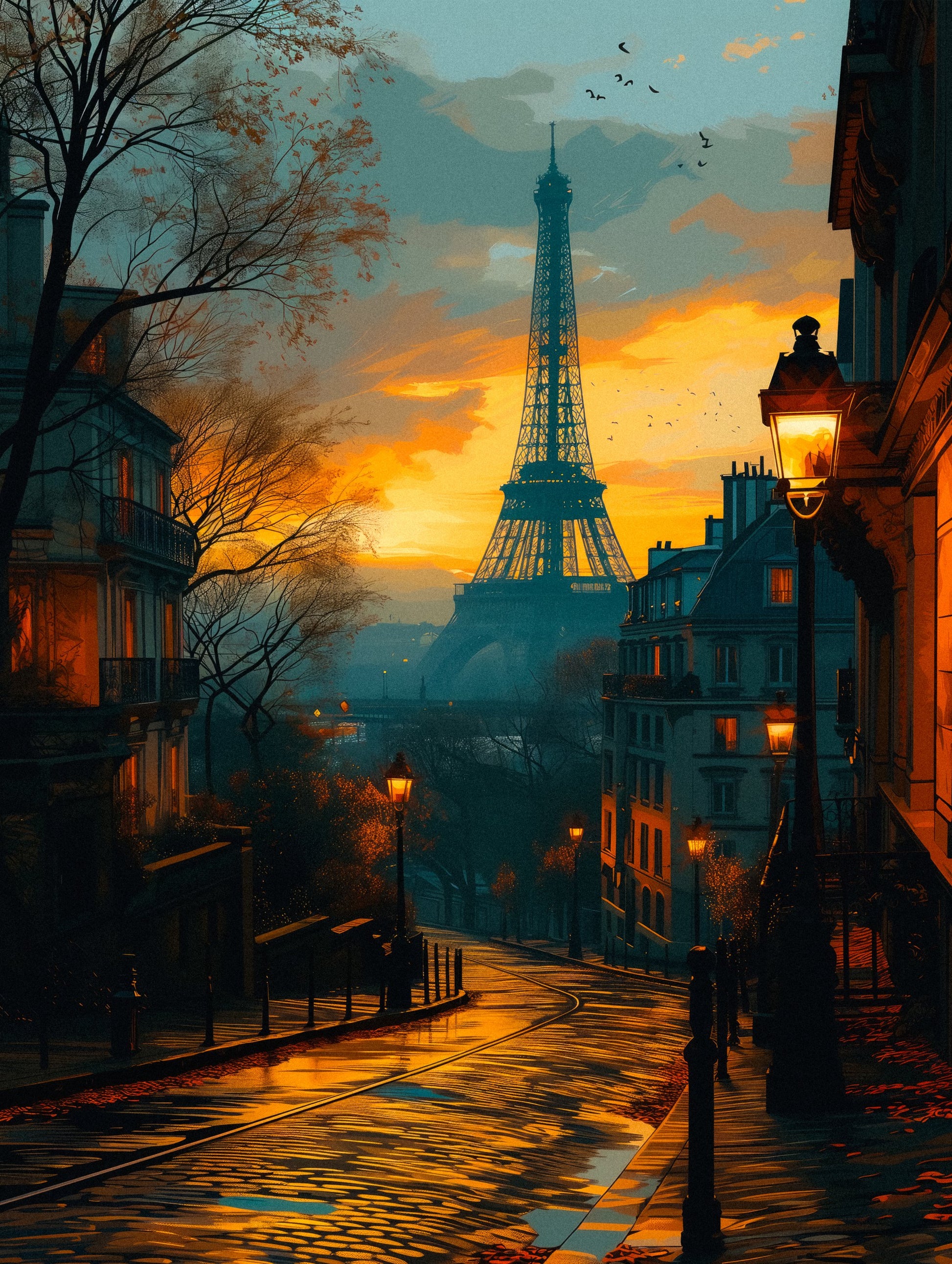 Welcome to Paris - Poster / Art Print