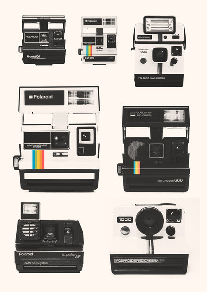 Instant Camera Collection - Poster / Art Print