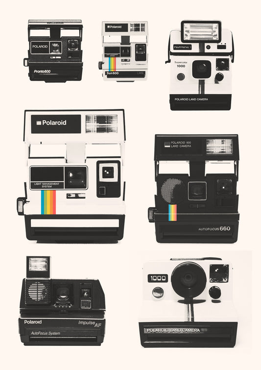 Instant Camera Collection - Poster / Art Print