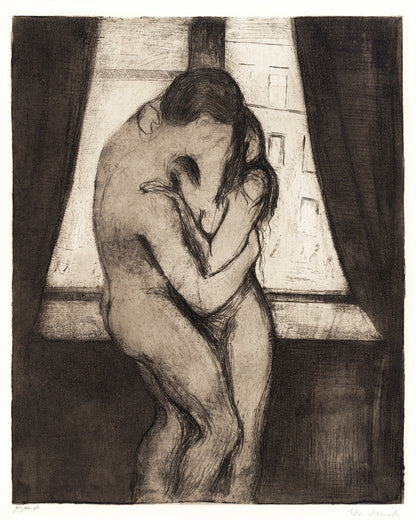 The Kiss 1895 - Poster / Art Print