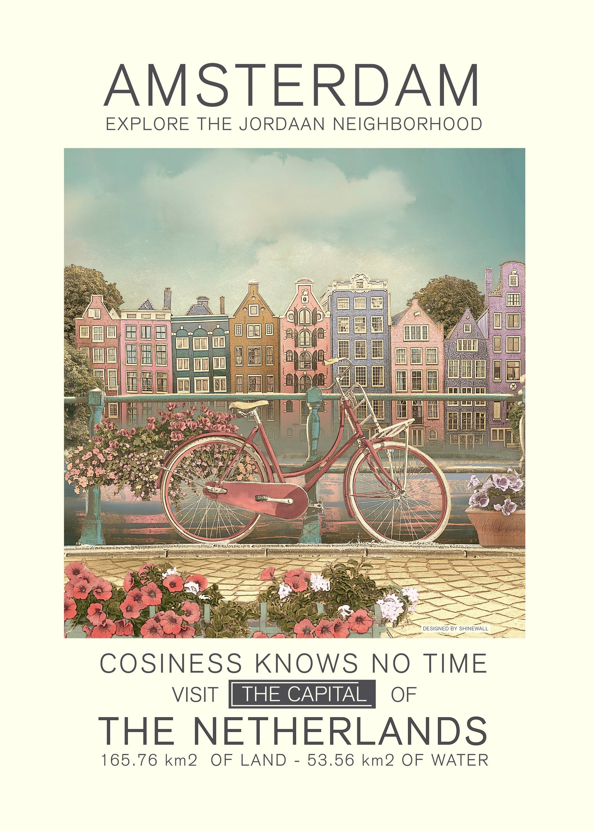 Amsterdam print - Poster / Art Print