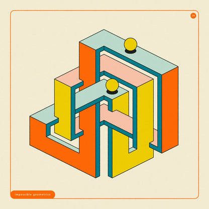 Impossible Geometrics 39 - Poster / Art Print