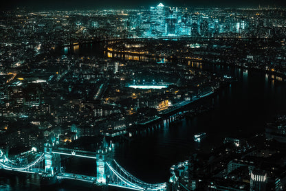 Cyberpunk London - I - Poster / Art Print