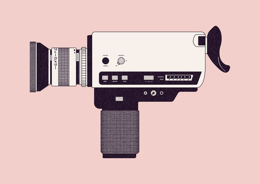 Super 8 Camera - Poster / Art Print