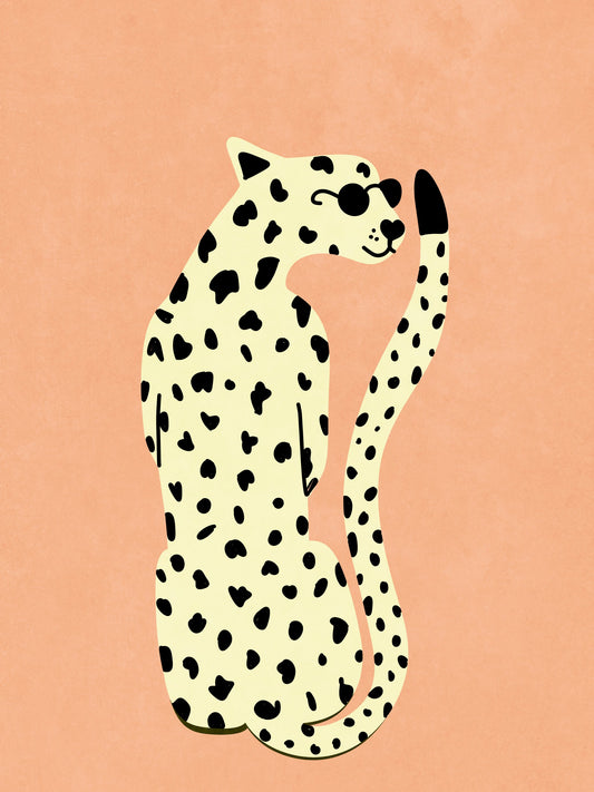 Cool Cheetah - Poster / Art Print
