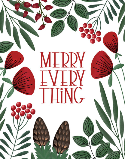 Merry everything - Poster / Art Print
