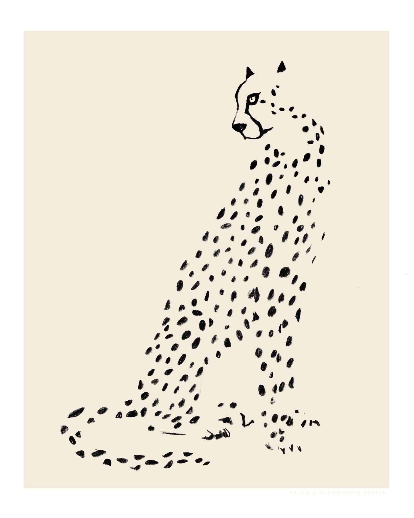 Pandc Leopard - Poster / Art Print
