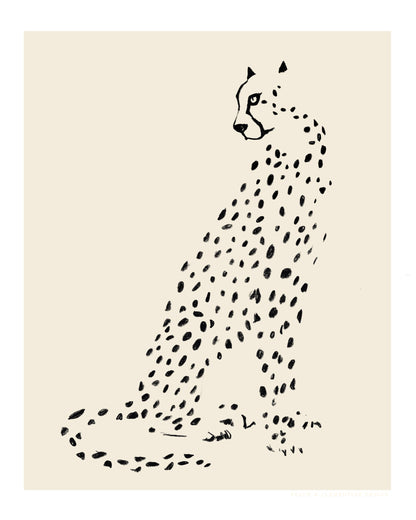 Pandc Leopard - Poster / Art Print