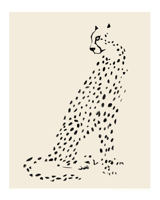 Pandc Leopard - Poster / Art Print