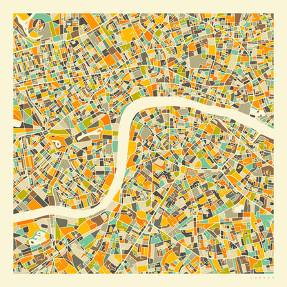 London Map - Poster / Art Print