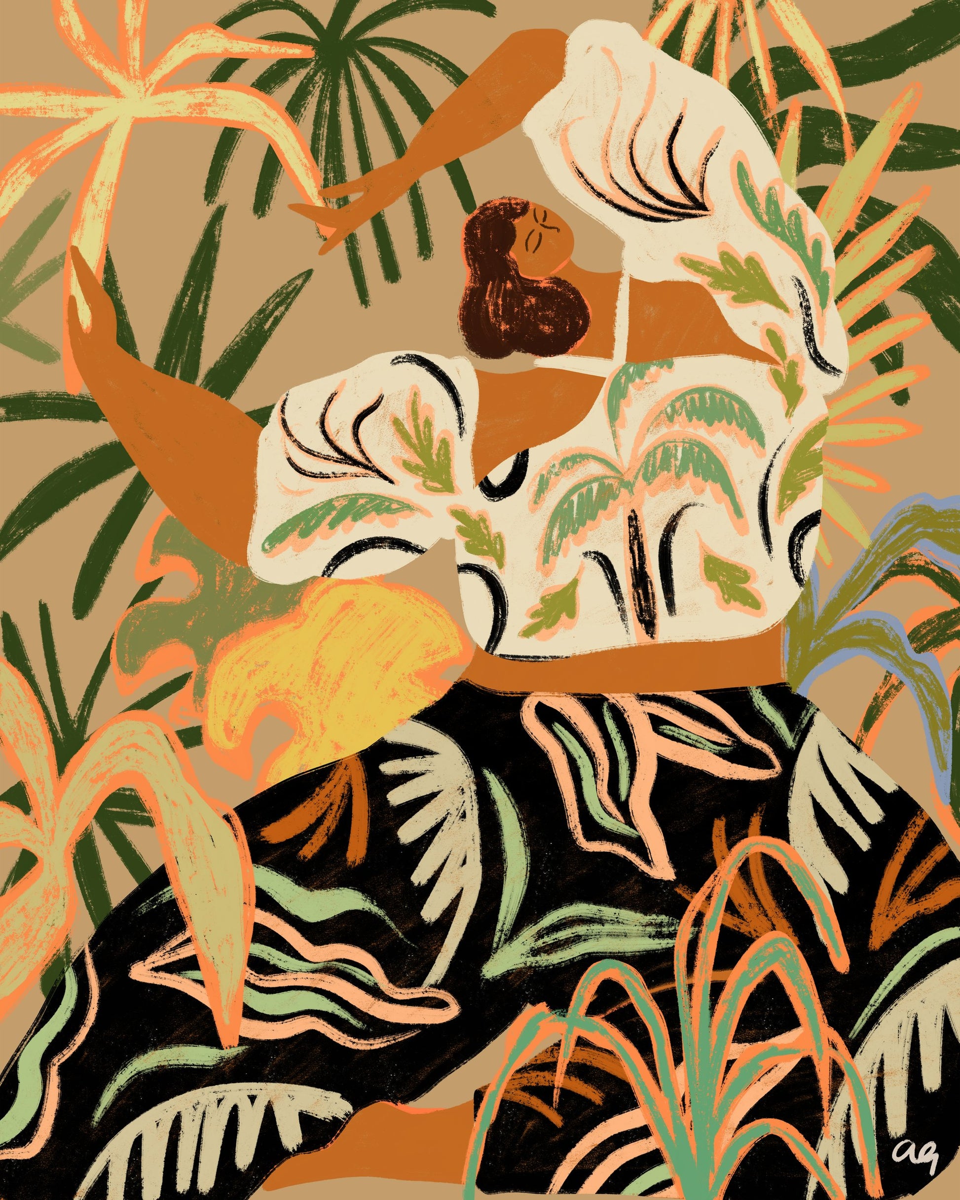 Nature Embrace - Poster / Art Print