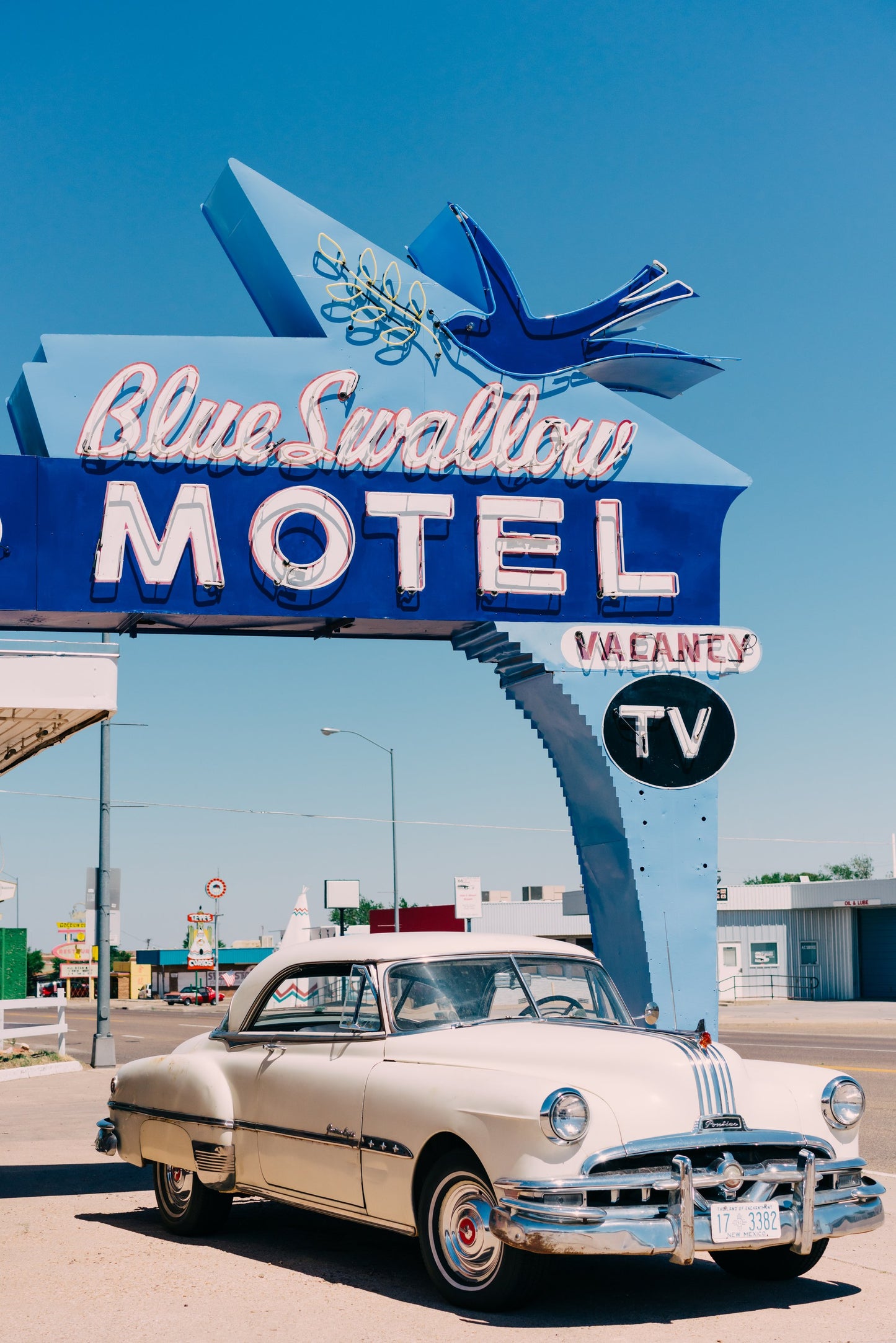 Blue Swallow Motel - Poster / Art Print