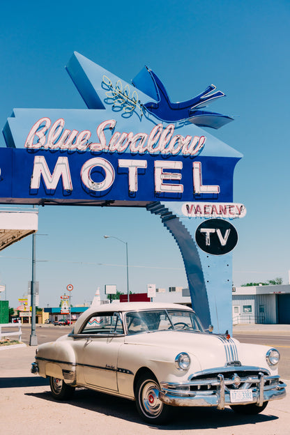 Blue Swallow Motel - Poster / Art Print