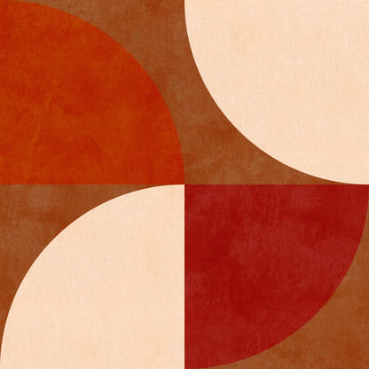 Autumn Mid Century Earthy 13 - Poster / Art Print
