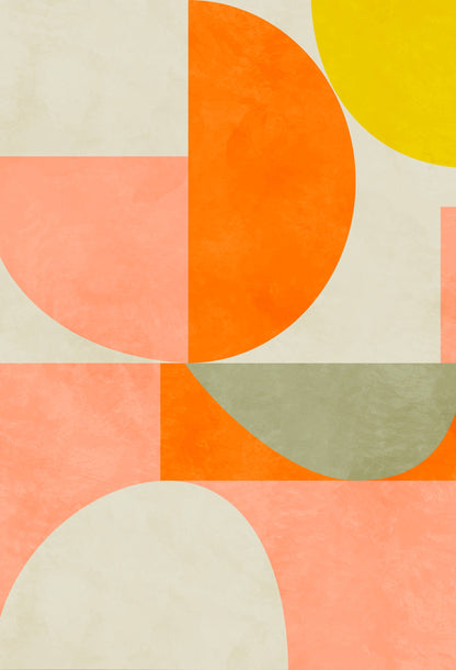 Summer Circles22 3 V - Poster / Art Print