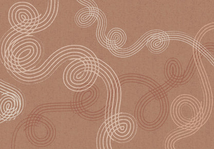 calming essentials loops Mocha Mousse - Poster / Art Print