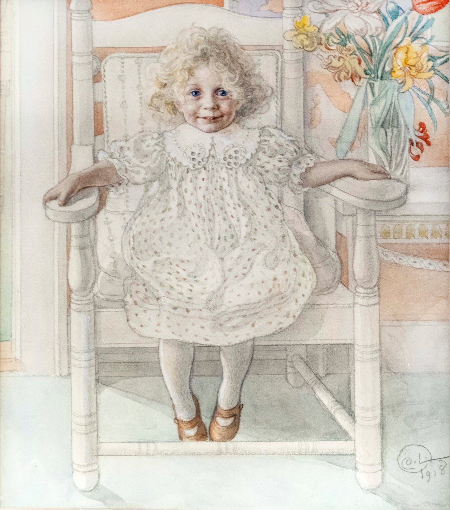 Portrait of Inga Maria Thiel, 1918 - Poster / Art Print