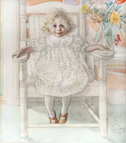 Portrait of Inga Maria Thiel, 1918 - Poster / Art Print