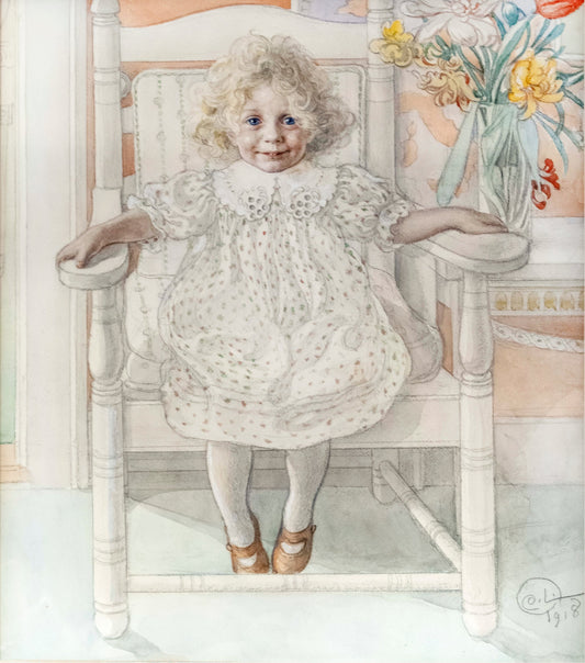 Portrait of Inga Maria Thiel, 1918 - Poster / Art Print