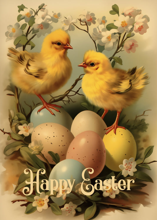 Happy Easter No 6 - Poster / Art Print