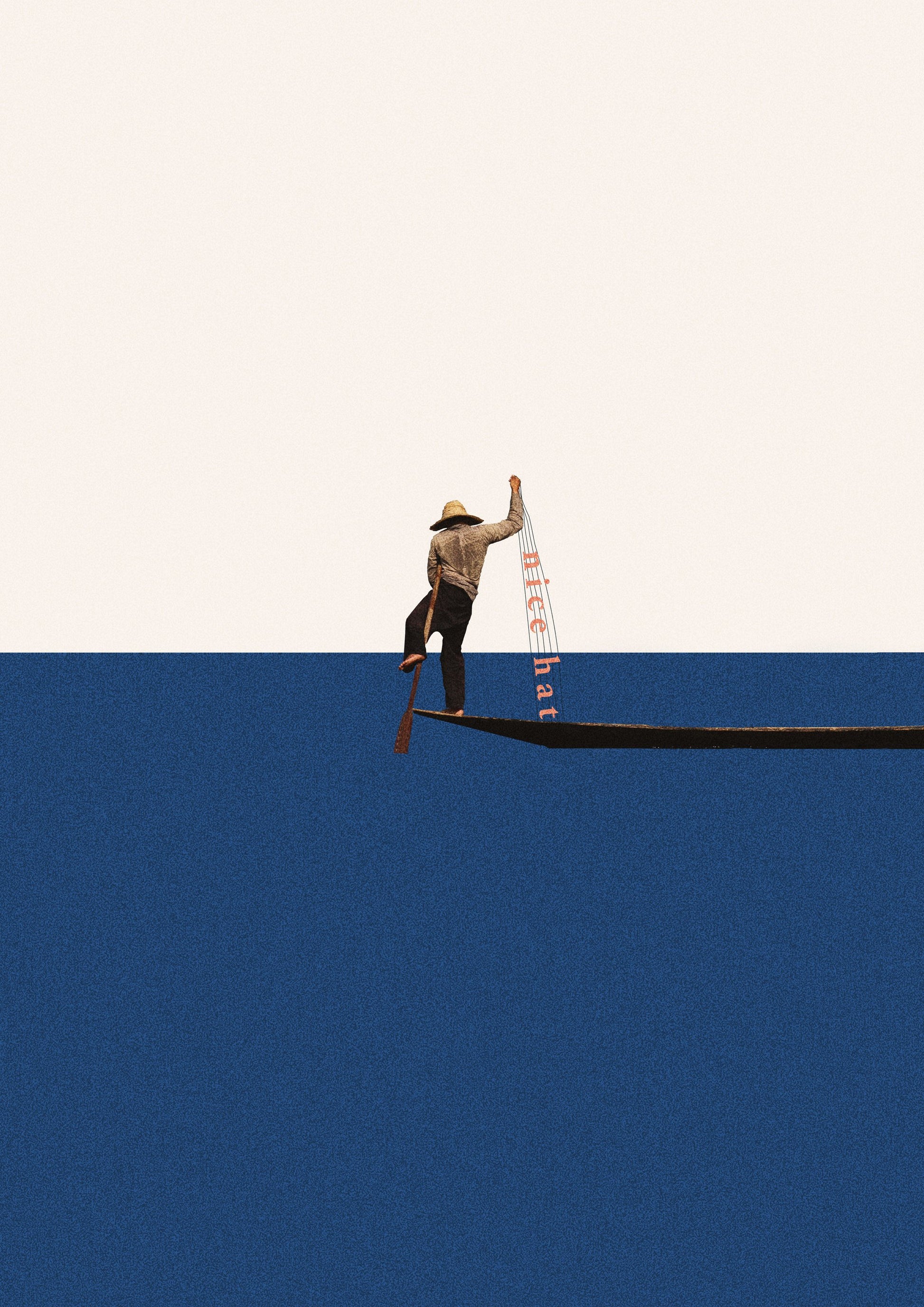 Fishing for compliments - Poster / Art Print
