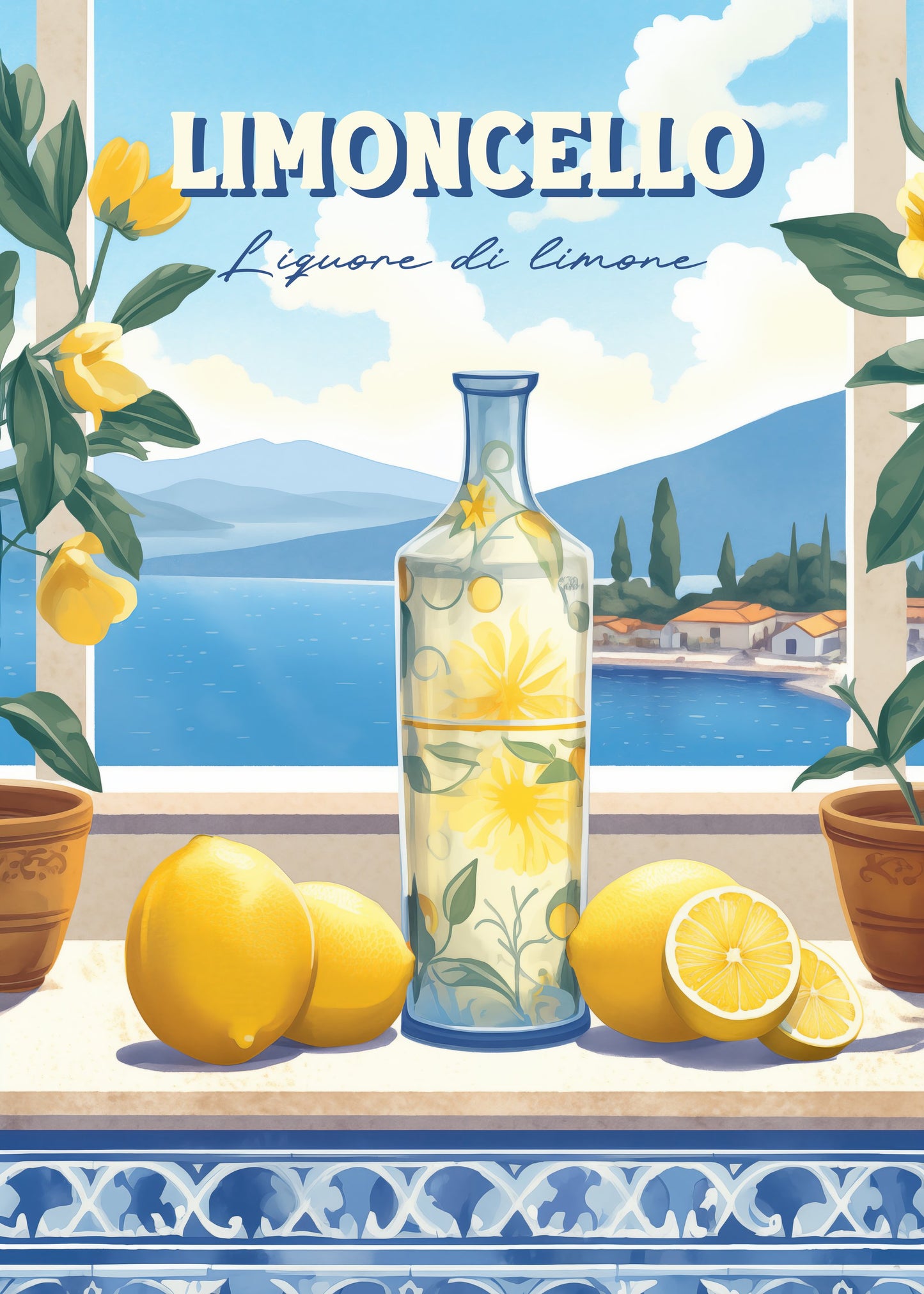 Limoncello Limone - Poster / Art Print