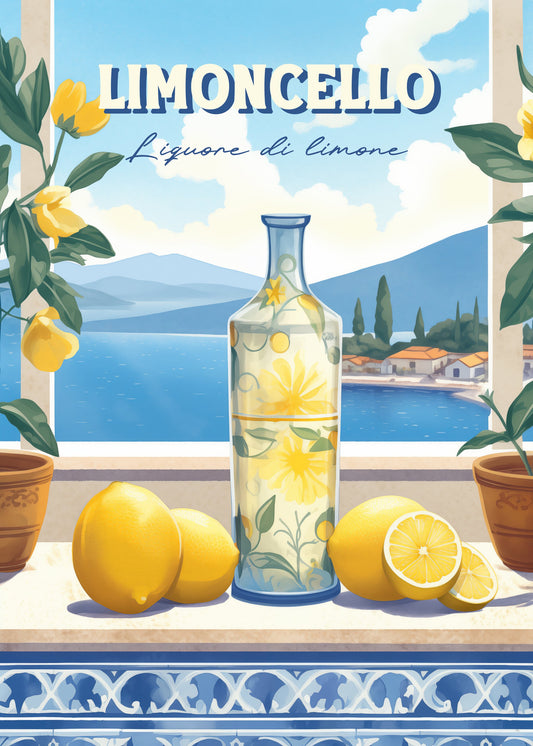 Limoncello Limone - Poster / Art Print