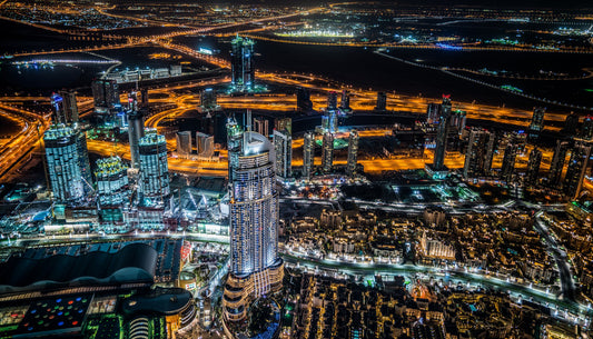 Dubai Night - Poster / Art Print