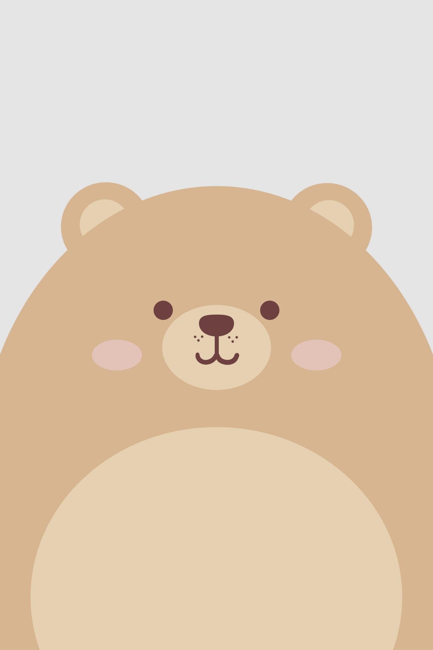 Cute Bear - Poster / Art Print
