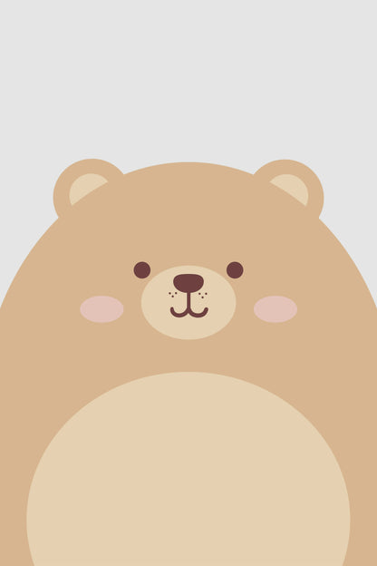 Cute Bear - Poster / Art Print