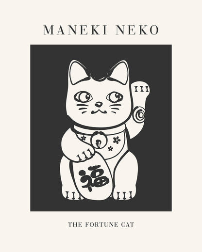 Manekineko - Poster / Art Print