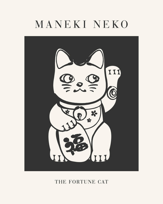 Manekineko - Poster / Art Print